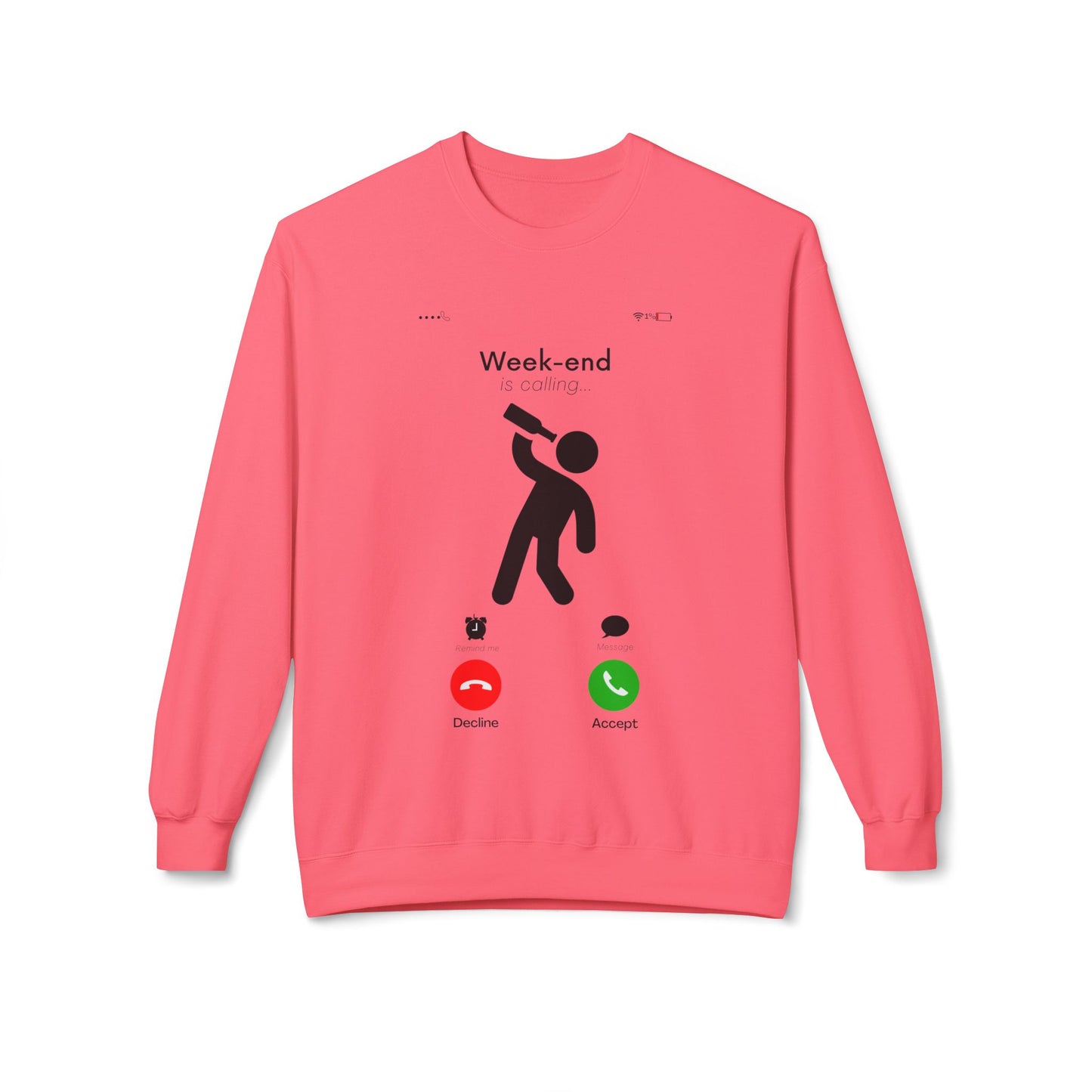 Weekend Call Sweatshirt - Answer the Fun