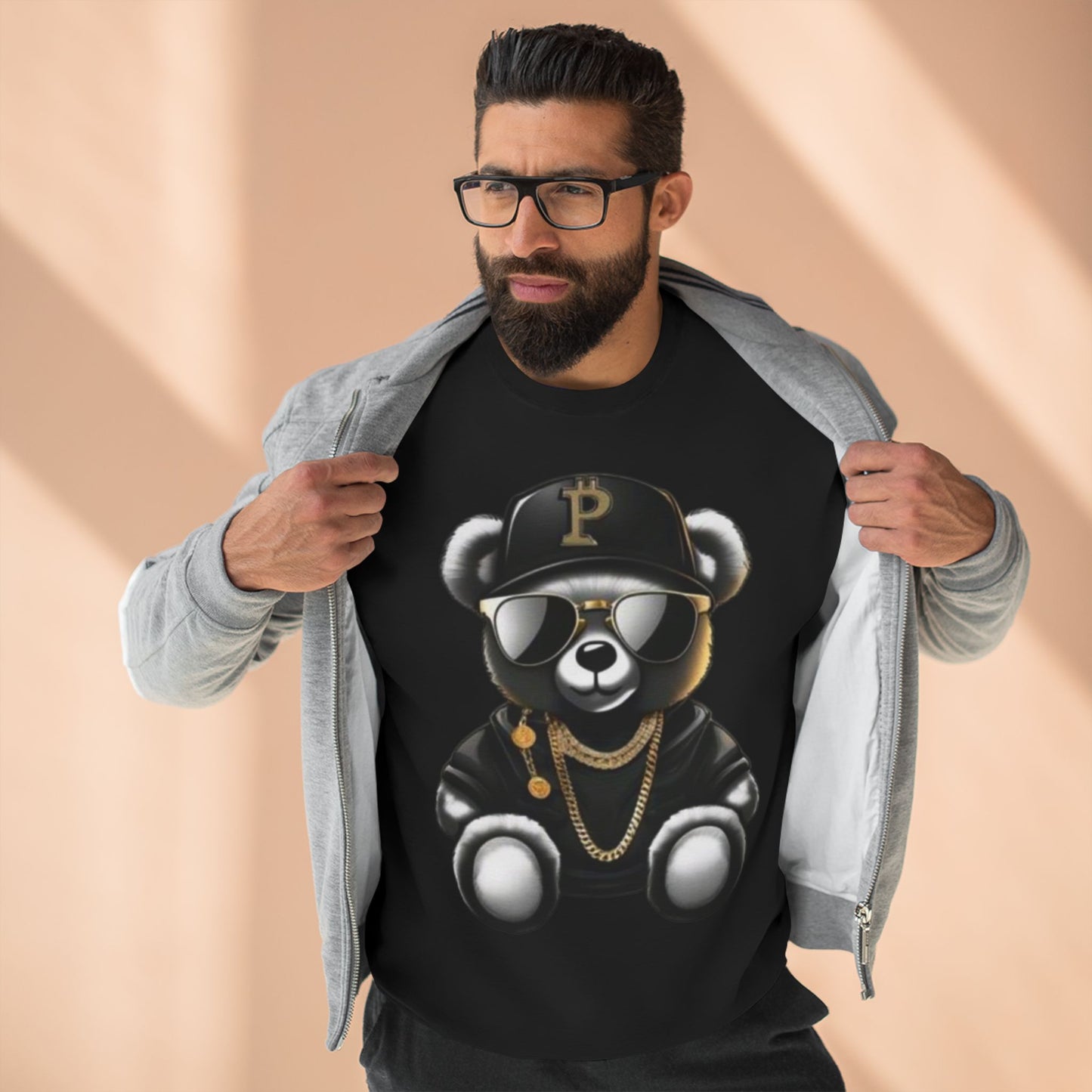 Hip Hop Teddy Sweatshirt - Urban Coolness Redefined