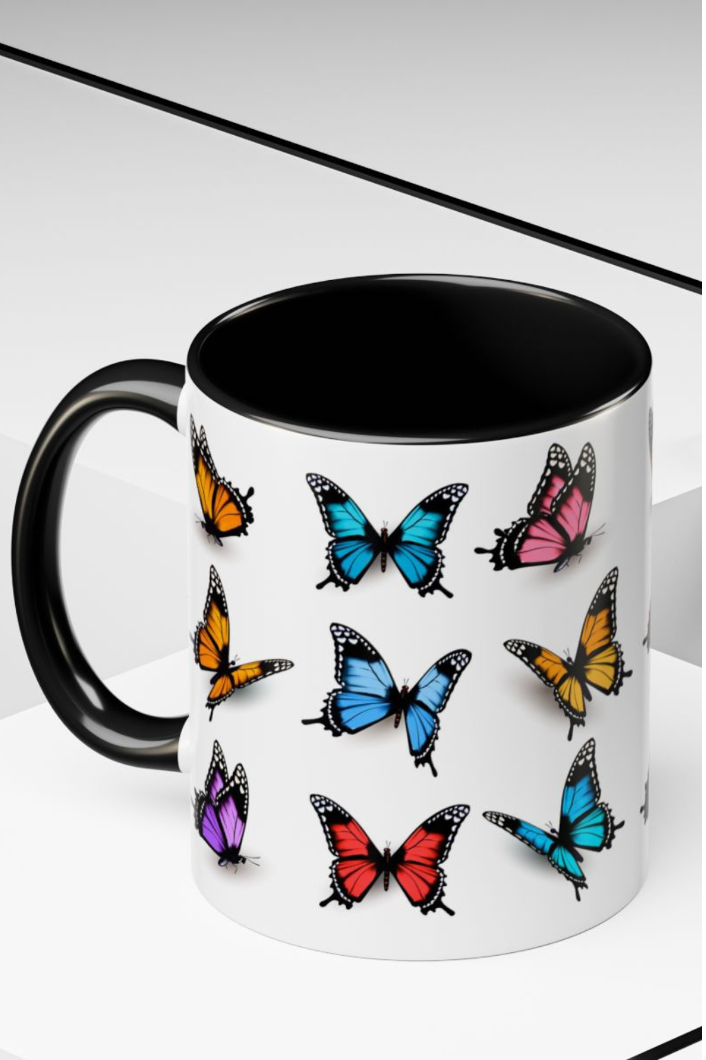 Butterfly Bliss Mug - Sip in Elegance