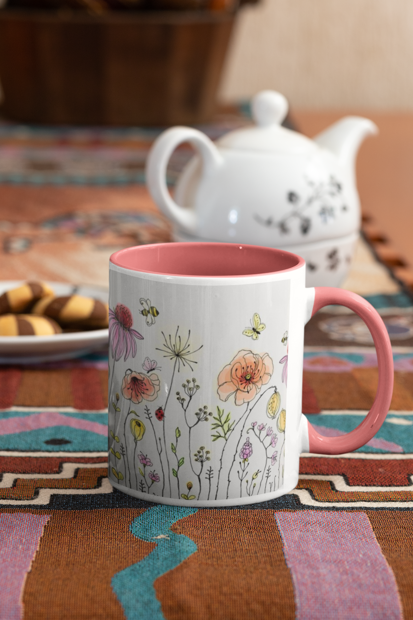 Wildflower Harmony Mug - Nature in Every Sip