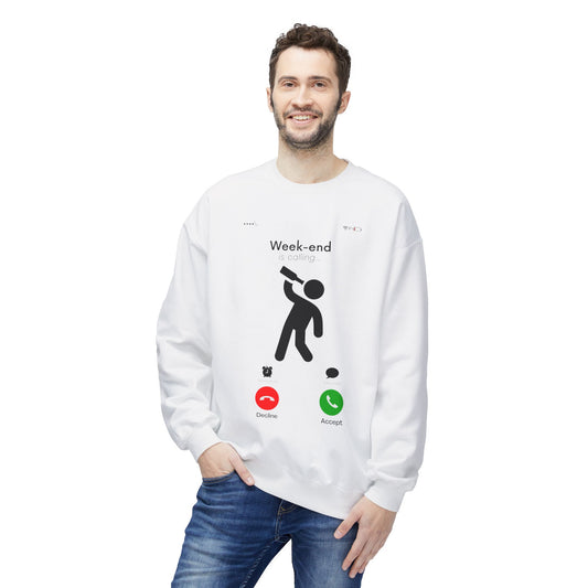 Weekend Call Sweatshirt - Answer the Fun