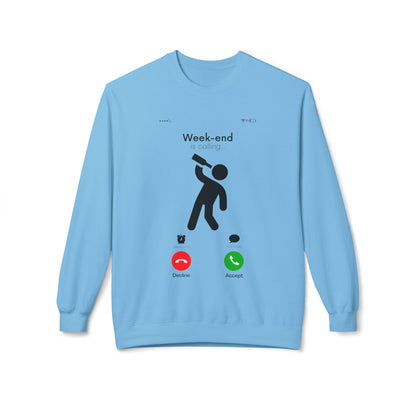 Weekend Call Sweatshirt - Answer the Fun