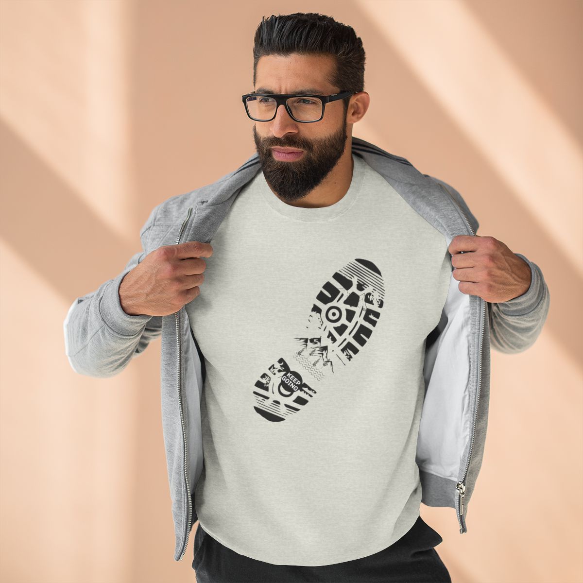 Adventure Steps Sweatshirt - Leave Your Mark