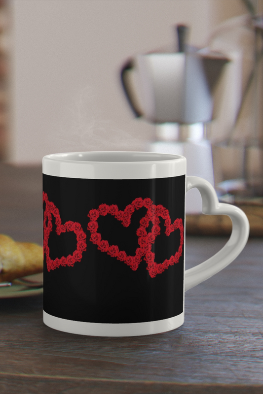 Heartfelt Love Mug - Drink with Passion