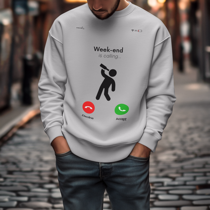 Weekend Call Sweatshirt - Answer the Fun