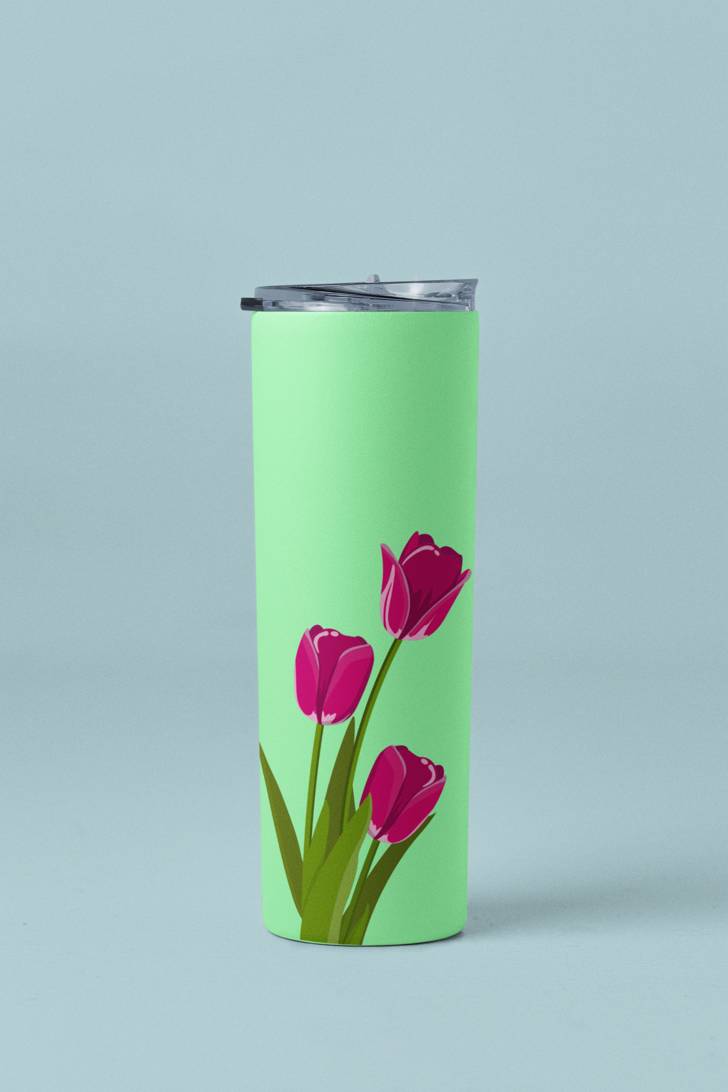 Tumbler Tulip Charm - 20oz Elegance in Bloom