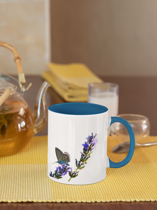 Lavender Bliss Mug - Serenity in Every Sipt Coffee Mug - 11oz & 15oz