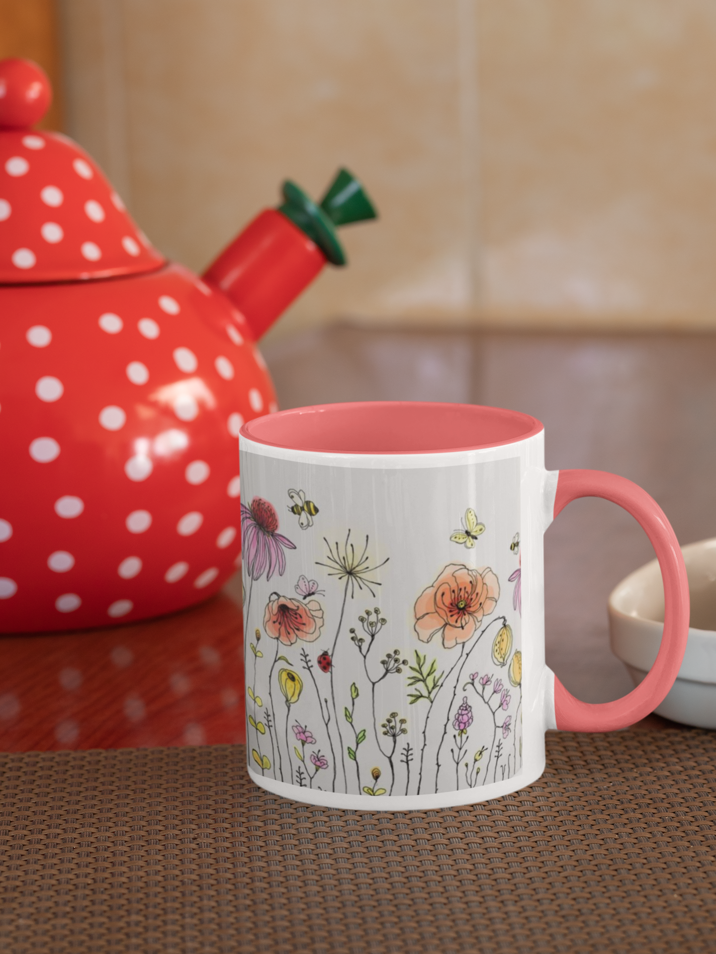 Wildflower Harmony Mug - Nature in Every Sip
