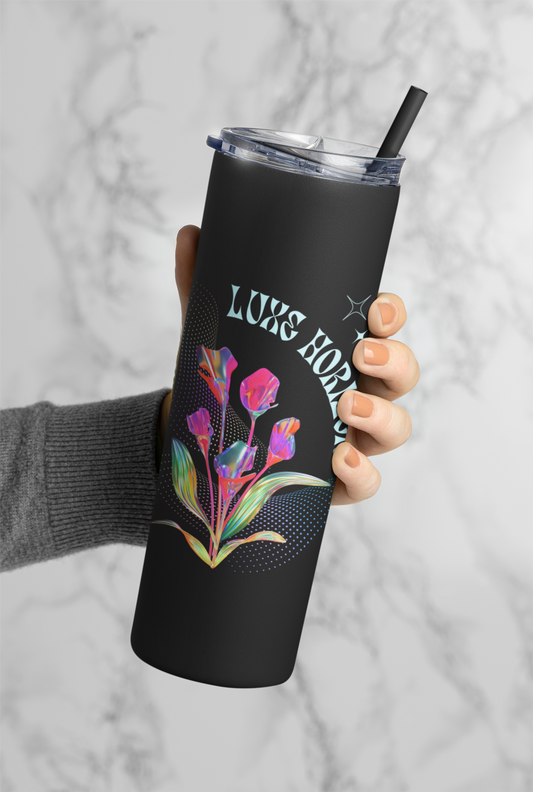 Tumbler Luxe Horizon Floral - 20oz Elegant and powerful