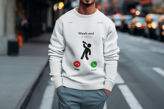 Weekend Call Sweatshirt - Answer the Fun